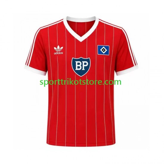 Retro Hamburger SV Herren Auswärts trikot Kurzarm 1984
