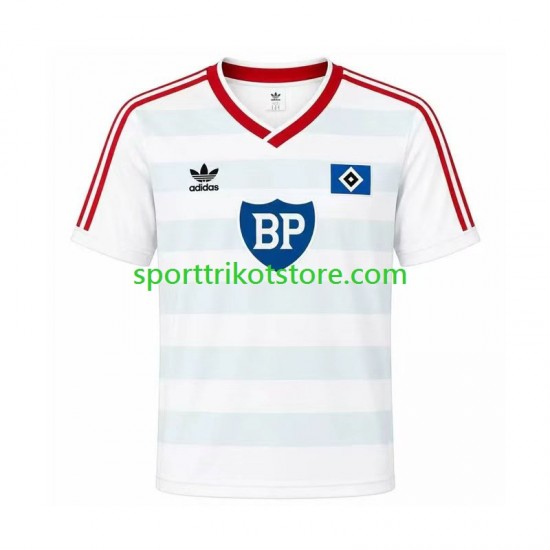 Retro Hamburger SV Herren Auswärts trikot Kurzarm 1986