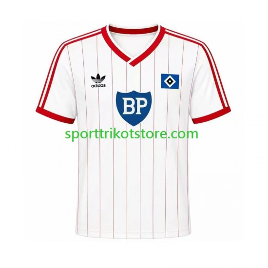 Retro Hamburger SV Herren Heim trikot Kurzarm 1984