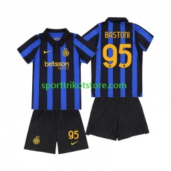Inter Mailand Kinderset Heim trikot 2027-2028 Kurzarm Alessandro Bastoni 95