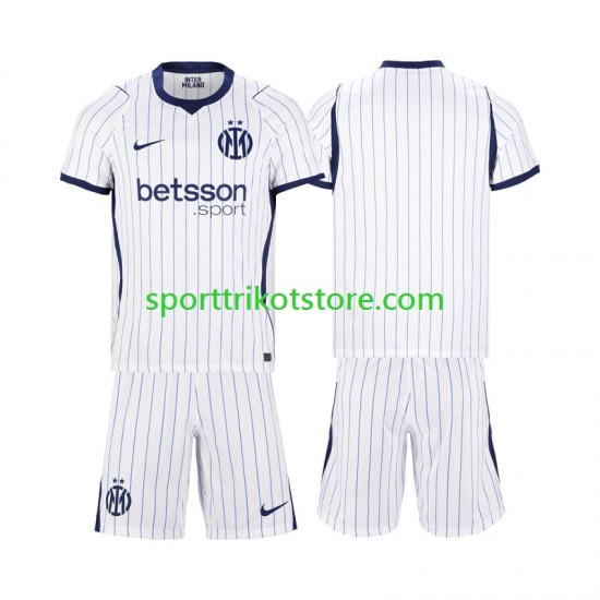 Inter Mailand Kinderset Auswärts trikot 2027-2028 Kurzarm