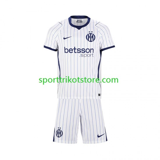 Inter Mailand Kinderset Auswärts trikot 2027-2028 Kurzarm
