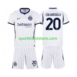 Inter Mailand Kinderset Auswärts trikot 2027-2028 Kurzarm Hakan Calhanoglu 20