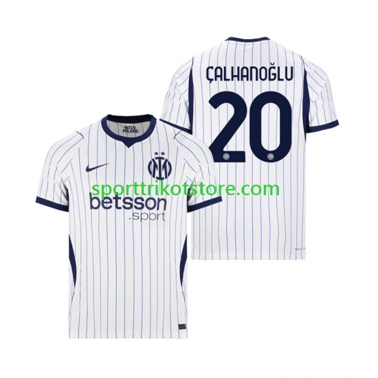Inter Mailand Herren Auswärts trikot 2027-2028 Kurzarm Hakan Calhanoglu 20