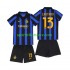 Inter Mailand Kinderset Heim trikot 2027-2028 Kurzarm Lautaro Martinez 13
