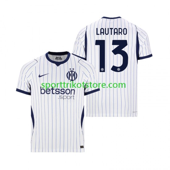 Inter Mailand Herren Auswärts trikot 2027-2028 Kurzarm Lautaro Martinez 13