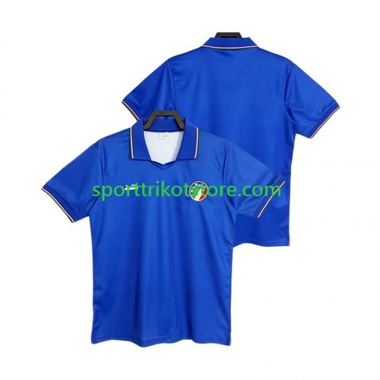 Retro Italien Herren Heim trikot 1990 Kurzarm
