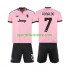 Juventus Turin Kinderset Auswärts trikot 2027-2028 Kurzarm Cristiano Ronaldo 7