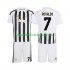 Juventus Turin Kinderset Heim trikot 2027-2028 Kurzarm Cristiano Ronaldo 7