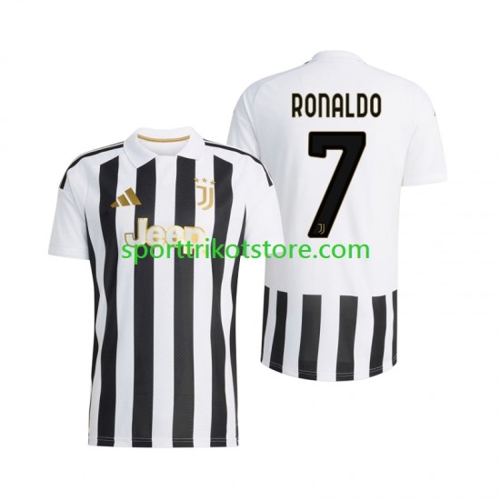 Juventus Turin Herren Heim trikot 2027-2028 Kurzarm Cristiano Ronaldo 7
