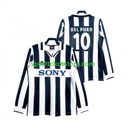 Retro Juventus Turin Herren Heim trikot Langarm DEL PIERO 10 1997