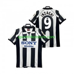 Retro Juventus Turin Herren Heim trikot Kurzarm INZAGHI 9 1997 1998