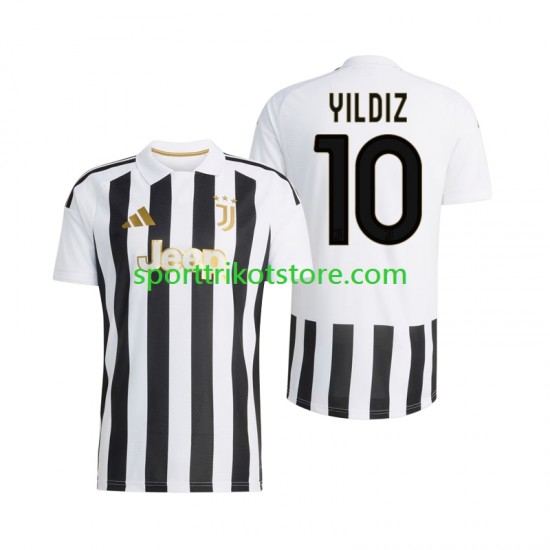 Juventus Turin Herren Heim trikot 2027-2028 Kurzarm Kenan Yildiz 10