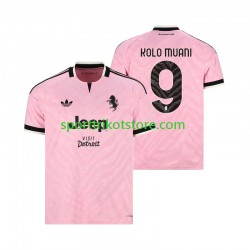 Juventus Turin Herren Auswärts trikot 2027-2028 Kurzarm Randal Kolo Muani 9