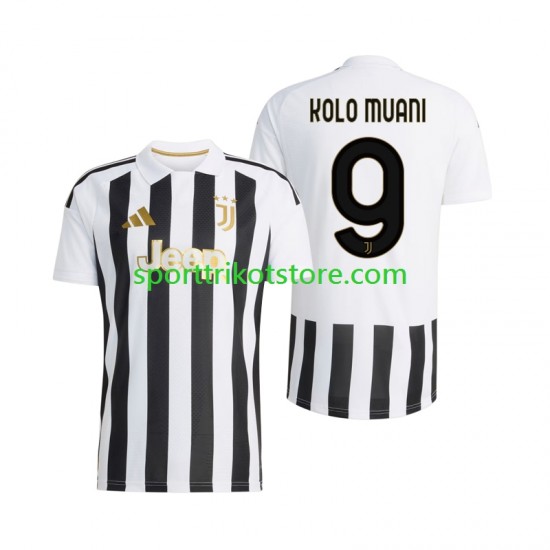 Juventus Turin Herren Heim trikot 2027-2028 Kurzarm Randal Kolo Muani 9