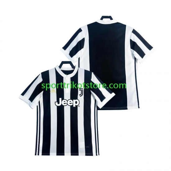 Retro Juventus Turin Herren Heim trikot Kurzarm 2017 2018