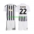 Juventus Turin Kinderset Heim trikot 2027-2028 Kurzarm Weston McKennie 22