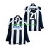 Retro Juventus Turin Herren Heim trikot Langarm ZIDANE 21 1997 1998