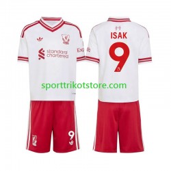 Liverpool Kinderset Auswärts trikot 2027-2028 Kurzarm Alexander Isak 9