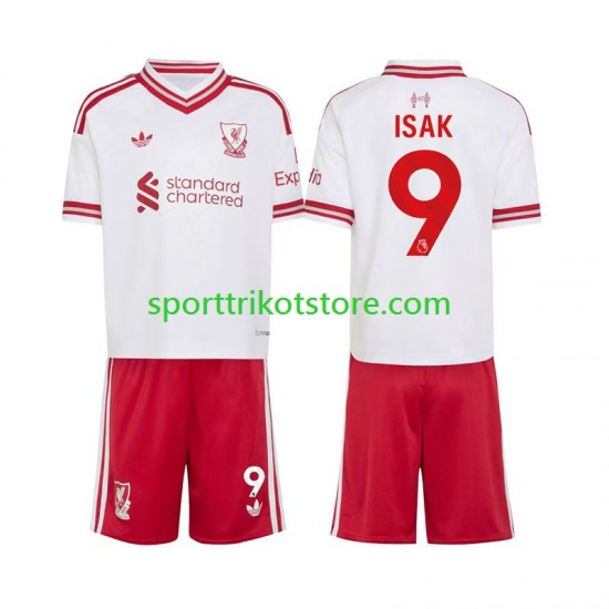 Liverpool Kinderset Auswärts trikot 2027-2028 Kurzarm Alexander Isak 9