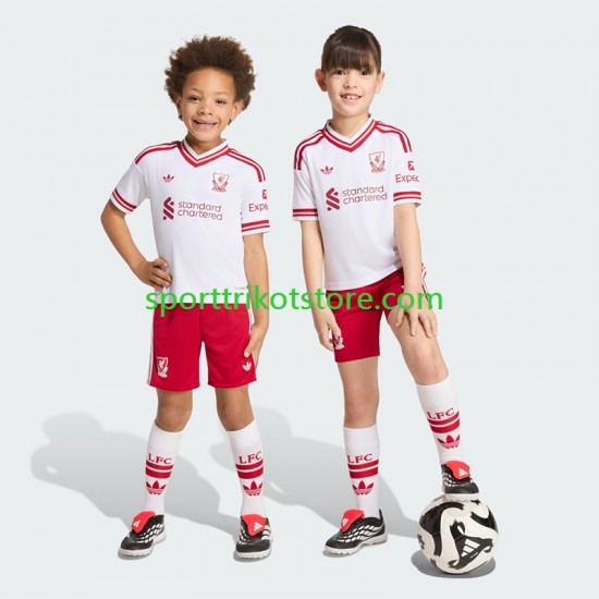 Liverpool Kinderset Auswärts trikot 2027-2028 Kurzarm