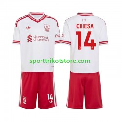 Liverpool Kinderset Auswärts trikot 2027-2028 Kurzarm Federico Chiesa 14