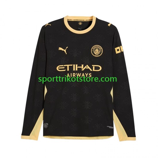 Manchester City Herren Auswärts trikot 2027-2028 Langarm