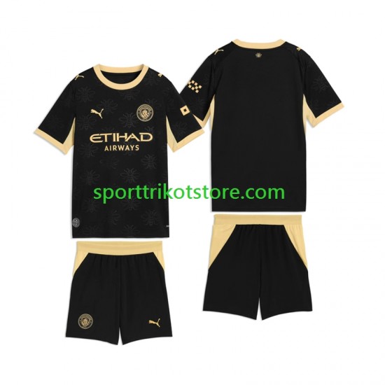 Manchester City Kinderset Auswärts trikot 2027-2028 Kurzarm