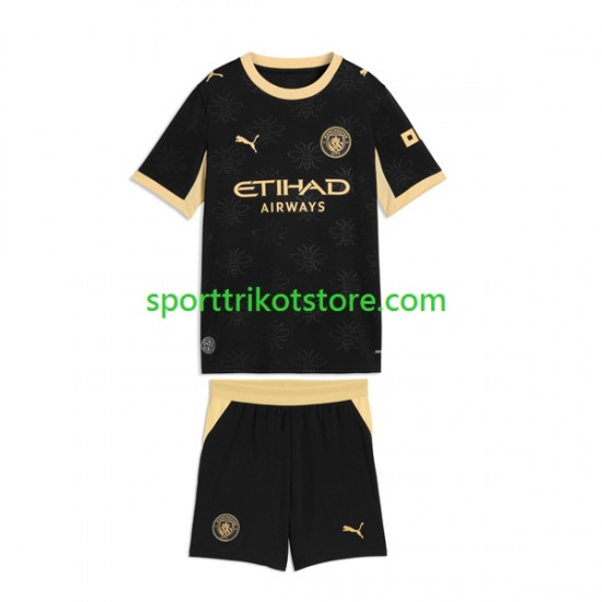 Manchester City Kinderset Auswärts trikot 2027-2028 Kurzarm