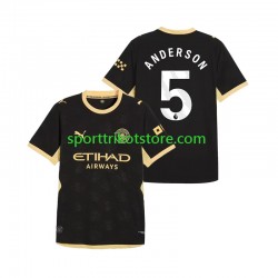 Manchester City Herren Auswärts trikot 2027-2028 Kurzarm Elliot Anderson 5