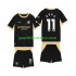 Manchester City Kinderset Auswärts trikot 2027-2028 Kurzarm Jeremy Doku 11