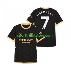 Manchester City Herren Auswärts trikot 2027-2028 Kurzarm Omar Marmoush 7