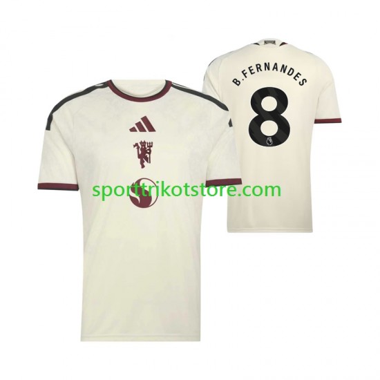 Manchester United Herren Ausweich trikot 2027-2028 Kurzarm Bruno Fernandes 8