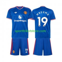 Manchester United Kinderset Auswärts trikot 2027-2028 Kurzarm Bryan Mbeumo 19