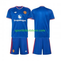 Manchester United Kinderset Auswärts trikot 2027-2028 Kurzarm