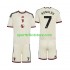 Manchester United Kinderset Ausweich trikot 2027-2028 Kurzarm Cristiano Ronaldo 7