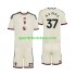 Manchester United Kinderset Ausweich trikot 2027-2028 Kurzarm Kobbie Mainoo 37