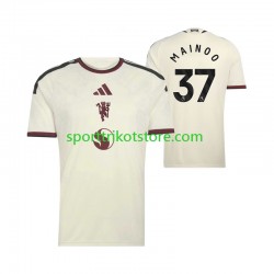 Manchester United Herren Ausweich trikot 2027-2028 Kurzarm Kobbie Mainoo 37