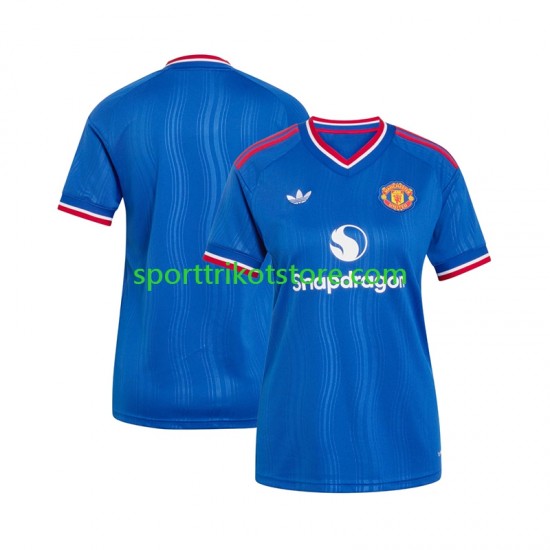 Manchester United Dame Auswärts trikot 2027-2028 Kurzarm