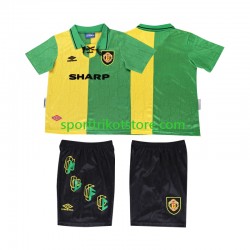 Retro Manchester United Kinderset Ausweich trikot 1994 Kurzarm 1992