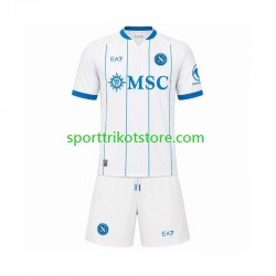 SSC Neaples Kinderset Auswärts trikot 2027-2028 Kurzarm