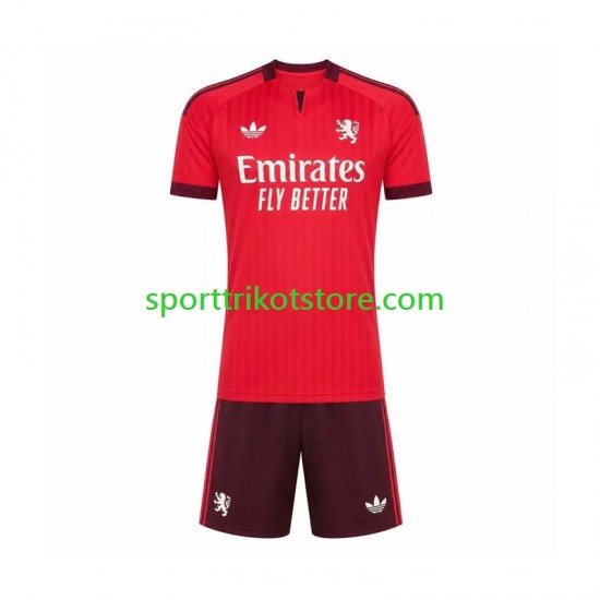 Olympique Lyon Kinderset Heim trikot 2027-2028 Kurzarm