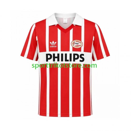 Retro PSV Eindhoven Herren Heim trikot 1990 Kurzarm