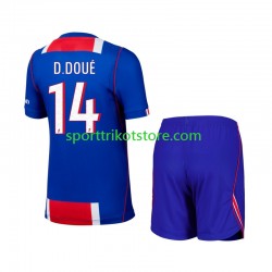 Paris Saint-Germain Kinderset Heim trikot 2027-2028 Kurzarm Desire Doue 14