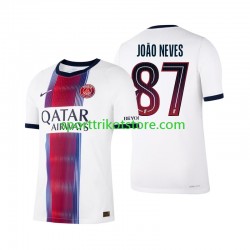 Paris Saint-Germain Herren Auswärts trikot 2027-2028 Kurzarm Joao Neves 87