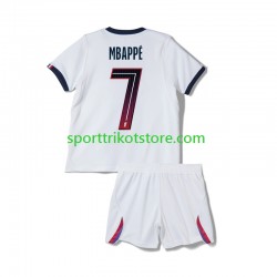 Paris Saint-Germain Kinderset Auswärts trikot 2027-2028 Kurzarm Kylian Mbappe 7