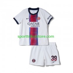 Paris Saint-Germain Kinderset Auswärts trikot 2027-2028 Kurzarm Matvey Safonov 39