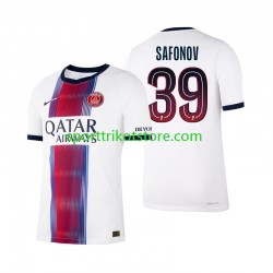 Paris Saint-Germain Herren Auswärts trikot 2027-2028 Kurzarm Matvey Safonov 39