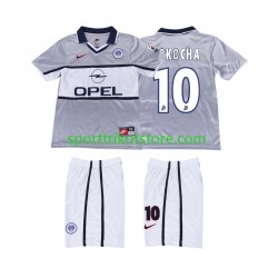 Retro Paris Saint-Germain Kinderset Auswärts trikot Kurzarm OKOCHA 10 2000 2001