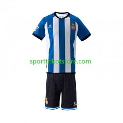 RCD Espanyol Kinderset Heim trikot 2027-2028 Kurzarm